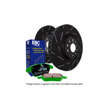 Load image into Gallery viewer, EBC PD06KF092 BMW E36 Greenstuff Front Brake Pad &amp; USR Disc Kit - ATE Caliper
