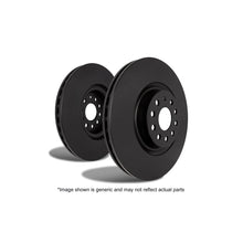 Load image into Gallery viewer, EBC D2031 Rear Brake Discs 302mm for Ford Focus Mk4/RS/ST, Focus Active &amp; Kuga Mk3 (ATE Rear Caliper) – Plain Solid, Thermic Black Coated, G3000 OE Replacement, 5-Stud, 41mm Height, 11mm Thick
