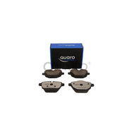 Quaro QP8123C Brake Pad Set - Ceramic Low Dust Disc Pads, TRW Compatible, Axle Set, Quiet OE-Quality Replacement for Front/Rear (UK) 106x62.4/56x18mm