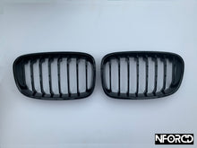Load image into Gallery viewer, Black Front Grills BMW 1 Series Pre LCI
