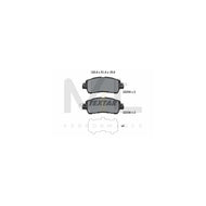 TEXTAR 2223501 Brake Pad Set with Acoustic Wear Warning - Disc Brake Pads for Akebono Calipers, OE Quality Replacement