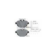 Textar 2456101 Disc Brake Pad Set – Wear Sensor Ready, Includes Caliper Screws & Accessories – For TRW Calipers