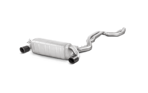 Akrapovič Evolution Line SS Exhaust + Evolution Link Pipe Set for BMW M140i (F20/F21) 2016-2017, Carbon Fibre Tips, Valved, EC Approved, xDrive Compatible