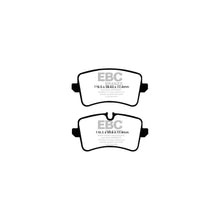 Load image into Gallery viewer, EBC PD12KR251 Audi C7 D4 Redstuff Rear Brake Pad &amp; GD Disc Kit - TRW Caliper (Inc. A6, A7, A8)
