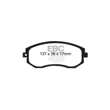 Load image into Gallery viewer, EBC PD11KF750 Greenstuff 2000 Front Brake Kit: Pads &amp; GD Series Grooved Dimpled Discs 294mm for Subaru BRZ &amp; Toyota GT86 2012-2021 (Akebono Calipers) DP21884 + GD972
