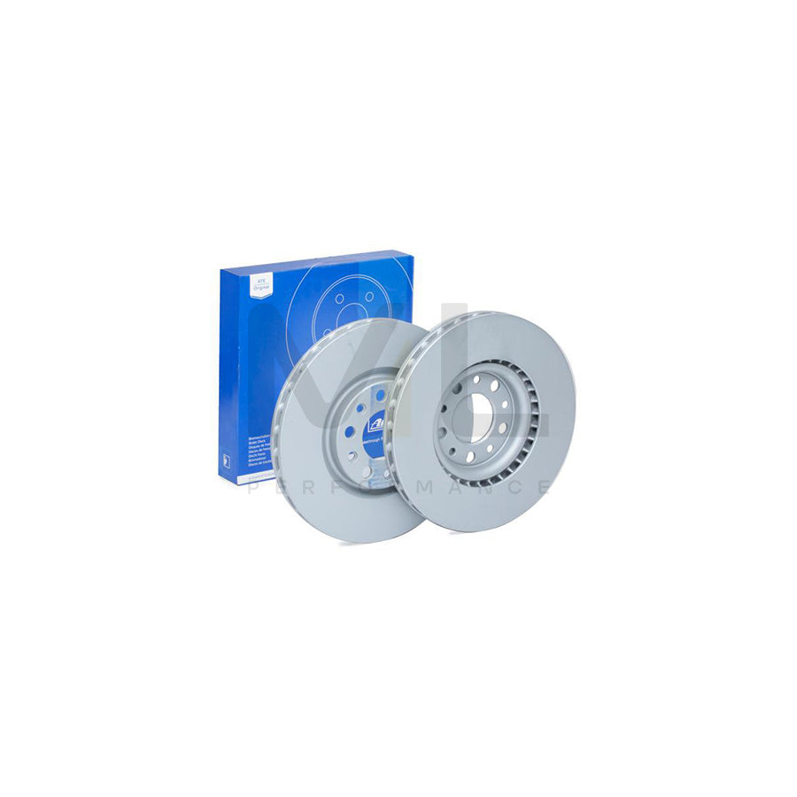 ATE 24.0128-0192.1 Brake Disc Vented, Coated, with bolts/screws