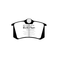 Load image into Gallery viewer, EBC PD18KR019 Audi Skoda VW Yellowstuff Rear Brake Pad &amp; BSD Disc Kit - Girling/TRW Caliper (Inc. A6, Superb, Passat B5)
