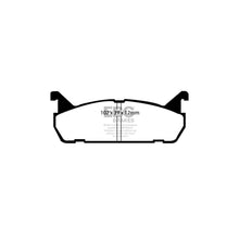 Load image into Gallery viewer, EBC Yellowstuff 4000 Rear Brake Pad &amp; Plain Disc Kit PD03KR417 for Mazda MX-5 Mk1 NA 1.6 (1989-1998) &amp; Mazda 323 (1991-1994) – Akebono Rear Caliper
