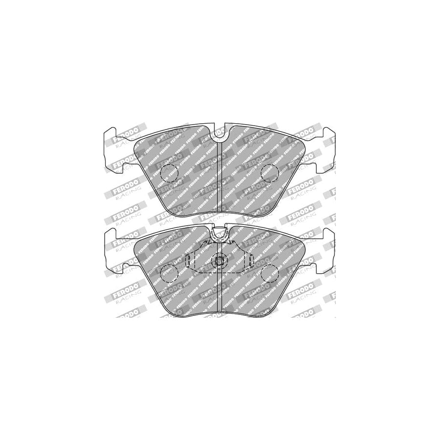 Ferodo Racing FDS1073 DS Performance Brake Pad Set for BMW 5 Series | ECE R90 Approved Road-Legal Fast Road Upgrade | Premium OE Replacement