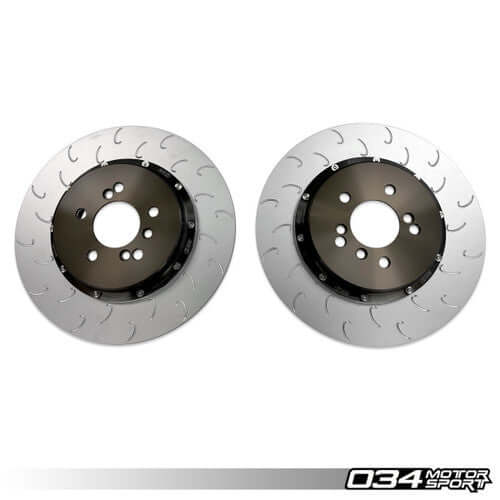 034Motorsport 2-piece Floating Rear Brake Rotor Upgrade Kit For F8x M2/M3/M4