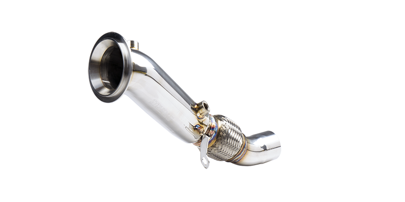 Stone Exhaust BMW 5 Series F10/F11 N20 Catless Decat Turbo Downpipe 520i 528i (2010–2017) A206P