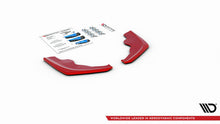 Load image into Gallery viewer, Maxton Design Rear Side Splitters - Red Rear Spats/Corner Splitters for BMW 1 Series F40 M135i &amp; M Sport (2019+)
