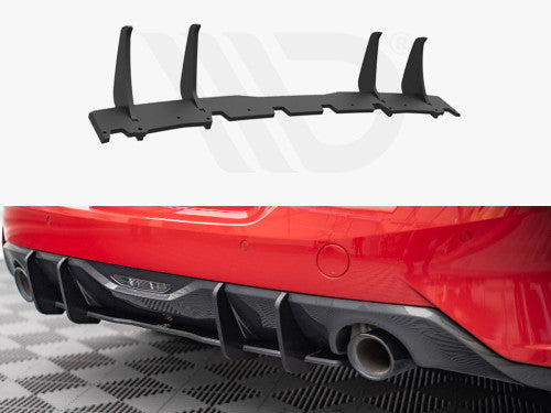 Maxton Design Street Pro Rear Diffuser for BMW Z4 G29 M Sport (M-Pack) 2018+ - Black 10mm ABS