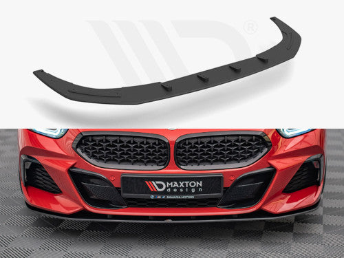 Maxton Design Street Pro Front Splitter – BMW Z4 G29 (2018+) M Sport/M Pack Only – Black Front Lip Spoiler