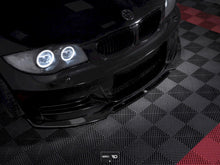 Load image into Gallery viewer, Maxton Design Gloss Black Front Splitter V.1 for BMW 1 Series E82 Coupe Facelift LCI M Sport (2007-2013) Front Bumper Lip Spoiler
