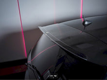 Load image into Gallery viewer, BMW 1 Series E81/E87 LCI 2007-2011 Maxton Design Spoiler Extension Cap - Gloss Black | Fits Factory Aero Spoiler | Rear Boot Lip Wing ABS
