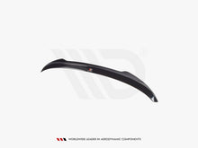 Load image into Gallery viewer, BMW 1 Series E81/E87 LCI 2007-2011 Maxton Design Spoiler Extension Cap - Gloss Black | Fits Factory Aero Spoiler | Rear Boot Lip Wing ABS
