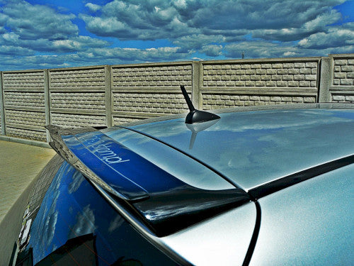 Maxton Design Gloss Black Spoiler Cap Rear Boot Lip for BMW 1 Series E87 (2004–2008) M Performance