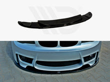 Load image into Gallery viewer, Maxton Design Gloss Black Front Splitter / Front Lip for BMW 1 Series E87 (2004-2008) M Sport/M-Tech/M-Design | ABS | Pre-LCI
