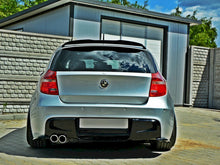 Load image into Gallery viewer, Maxton Design Gloss Black Rear Side Splitters for BMW 1 Series E87 Hatchback (2004-2008) - Rear Bumper Extensions - Fits Standard, M Sport &amp; M Performance
