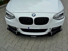 Load image into Gallery viewer, Maxton Design Front Racing Splitter / Front Lip Spoiler for BMW 1 Series F20 F21 M-Power (Preface/Pre-LCI) 2011-2015
