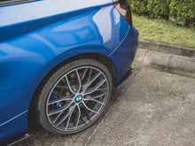 Load image into Gallery viewer, Genuine Maxton Design Racing Durability Rear Side Splitters / Rear Spats (Rear Bumper Extensions) for BMW 1 Series M135i F20 2011-2015 - Matte Black 10mm ABS
