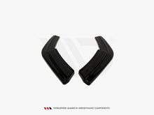Load image into Gallery viewer, Maxton Design Gloss Black Rear Side Splitters for BMW 1 Series M135i F20 F21 (2011-2015 Pre-Facelift) - Rear Spats / Corner Splitters
