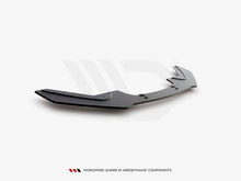 Load image into Gallery viewer, Maxton Design Racing Durability Front Splitter V3 10mm ABS Matte Black for BMW 1 Series F20 M Sport (M Pack) LCI Facelift &amp; M140i 2015-2019 Front Lip Spoiler

