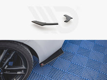 Load image into Gallery viewer, Maxton Design Black Racing Durability Rear Side Splitters V2 BMW 1 F20 M140I (2017-2019)
