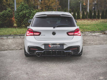 Load image into Gallery viewer, Maxton Design Black Racing Durability Rear Side Splitters V3 BMW 1 F20 M140I (2017-2019)
