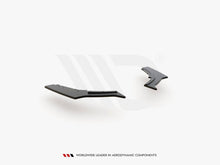 Load image into Gallery viewer, Maxton Design Black Racing Durability Rear Side Splitters V3 BMW 1 F20 M140I (2017-2019)
