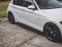 Load image into Gallery viewer, Maxton Design Black Racing Durability Side Skirts Diffusers V2 BMW 1 F20 M135I / M140I / M-Pack (2011-2019)
