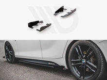 Load image into Gallery viewer, Maxton Design Gloss Black Side Flaps (Side Skirt Extensions) for BMW 1 Series F20 M135i/M140i/M-Pack 5-Door 2011–2019
