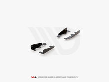 Load image into Gallery viewer, Maxton Design Gloss Black Side Flaps (Side Skirt Extensions) for BMW 1 Series F20 M135i/M140i/M-Pack 5-Door 2011–2019
