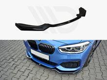 Load image into Gallery viewer, Maxton Design Gloss Black Front Splitter V.2 BMW 1 F20/F21 M-Power Facelift (2015-2019)
