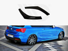 Load image into Gallery viewer, Maxton Design Gloss Black Rear Side Splitters (Rear Spats) for BMW 1 Series F20 F21 M Sport/M-Power Facelift 2015+
