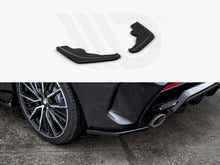 Load image into Gallery viewer, Maxton Design Gloss Black Rear Side Splitters V2 for BMW 1 Series F40 M135i &amp; M Sport (2019+) - Rear Spats/Side Extensions Pair
