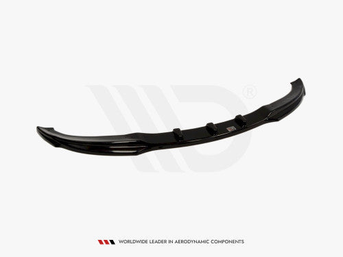 Maxton Design Gloss Black Front Splitter Front Lip Spoiler for BMW 3 Series E46 Coupe Facelift 2002-2007 ABS Front Bumper Chin Lip
