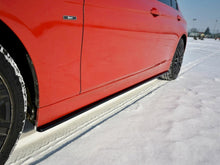 Load image into Gallery viewer, Maxton Design Gloss Black Side Skirts Splitters Extensions for BMW 3 Series F30 Saloon (Standard) 2012-2014 ABS Plastic Pair
