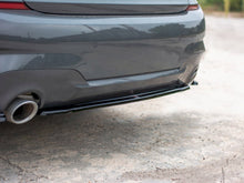 Load image into Gallery viewer, Maxton Design Rear Centre Splitter Gloss Black for BMW 3 Series G20 M Sport Saloon 2019-2022 (ABS)
