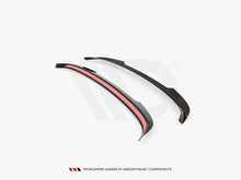 Load image into Gallery viewer, Maxton Design Gloss Black Rear Roof Spoiler Cap for BMW 3 Series Touring (G21) M Sport/M-Pack 2018-On | OEM Style ABS Extension, 3M Tape
