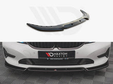 Load image into Gallery viewer, Maxton Design V.1 Gloss Black Front Splitter &amp; Front Lip Spoiler for BMW 3 Series G20 G21 (2018-2022) Saloon &amp; Touring
