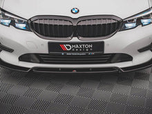 Load image into Gallery viewer, Maxton Design V.1 Gloss Black Front Splitter &amp; Front Lip Spoiler for BMW 3 Series G20 G21 (2018-2022) Saloon &amp; Touring
