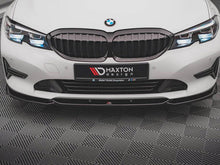 Load image into Gallery viewer, Maxton Design V.2 Gloss Black Front Splitter / Front Lip Spoiler for BMW 3 Series G20/G21 (2018-2022) Saloon &amp; Touring
