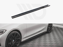 Load image into Gallery viewer, Maxton Design Gloss Black Side Skirt Diffusers/Splitters for BMW 3 Series G20/G21 (2018-2022) Saloon &amp; Touring - M Sport Compatible - Pair with Fitting Kit
