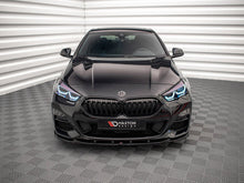 Load image into Gallery viewer, Maxton Design V.1 Gloss Black Front Splitter / Front Lip Spoiler for BMW 2 Series Gran Coupe F44 (2019+) M Sport M Pack &amp; M235i
