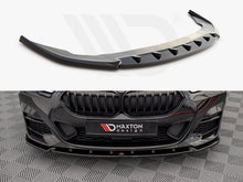 Load image into Gallery viewer, Maxton Design Gloss Black Front Splitter V2 (V.2) for BMW 2 Series Gran Coupe F44 (2019+) M Sport/M Pack &amp; M235i Front Bumper Lip Spoiler
