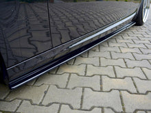 Load image into Gallery viewer, Maxton Design Gloss Black ABS Side Skirt Splitters/Extensions/Diffusers for BMW 3 Series E92 Coupe M Sport LCI Facelift 2010-2013
