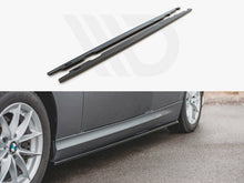 Load image into Gallery viewer, Maxton Design Gloss Black Side Skirt Extensions Diffusers for BMW 3 Series E91 Touring LCI Facelift 2008-2011 - ABS Pair with Fitting Kit
