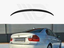 Load image into Gallery viewer, Maxton Design Gloss Black Rear Spoiler Cap Boot/Trunk Lip for BMW 3 Series E90 M Sport Saloon 2004-2008 – ABS Extension with 3M Tape

